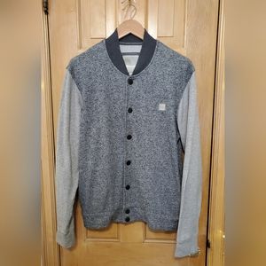Bench, Men's Size Large, Gray and Black Jacket